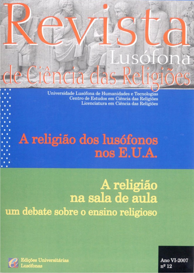 ENSINO RELIGIOSO EM SALA DE AULA 